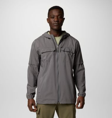 Columbia Men's Skien Valley Hooded Long Sleeve Shirt - Tall-