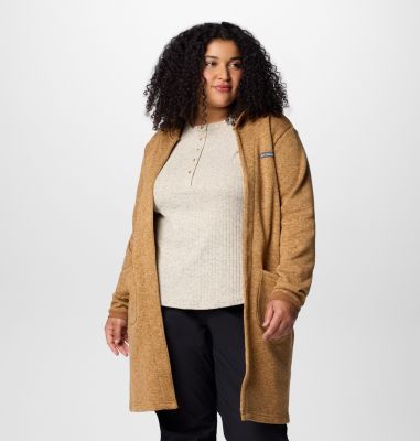 Columbia Women's Montavilla Hooded Cardigan - Plus Size-