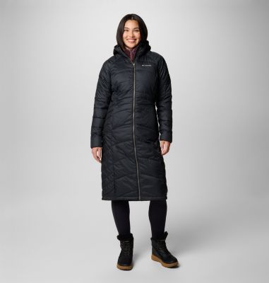 Columbia Women's Karis Gale Full Length Parka - S - Black  Black