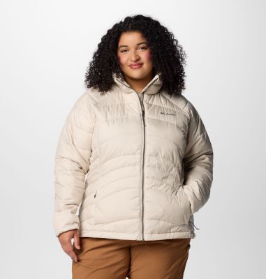 Columbia Women's Karis Gale Jacket - Plus Size - 1X - Beige  Dark