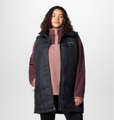 Columbia Women's Karis Gale  Long Vest - Plus Size-