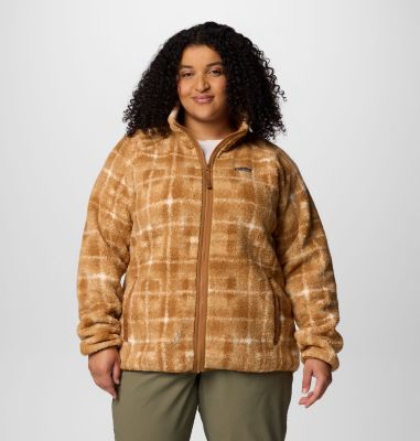 Columbia Women's Winter Warmth  Full Zip Jacket - Plus Size-