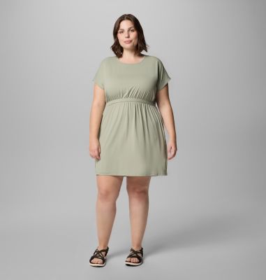 Columbia Women's Chill River Short Sleeve Dress - Plus Size-