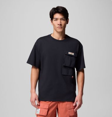 Columbia Cove Beach  Pocket T-Shirt-