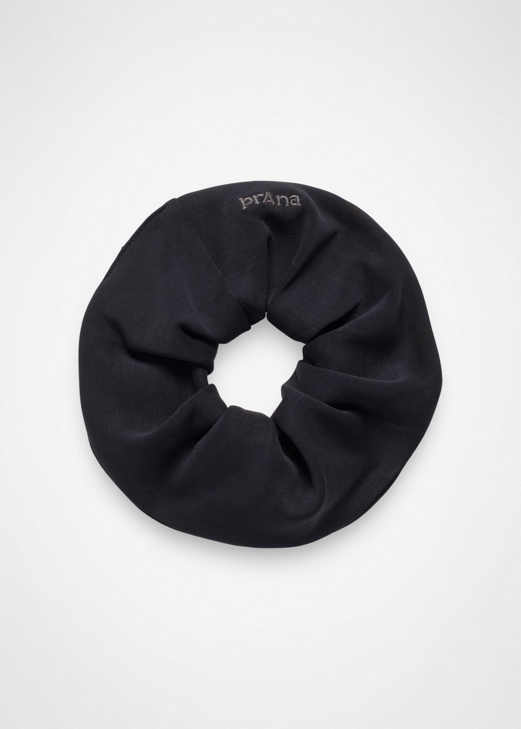 Gender Neutral prAna Shea Soft Scrunchie - Black