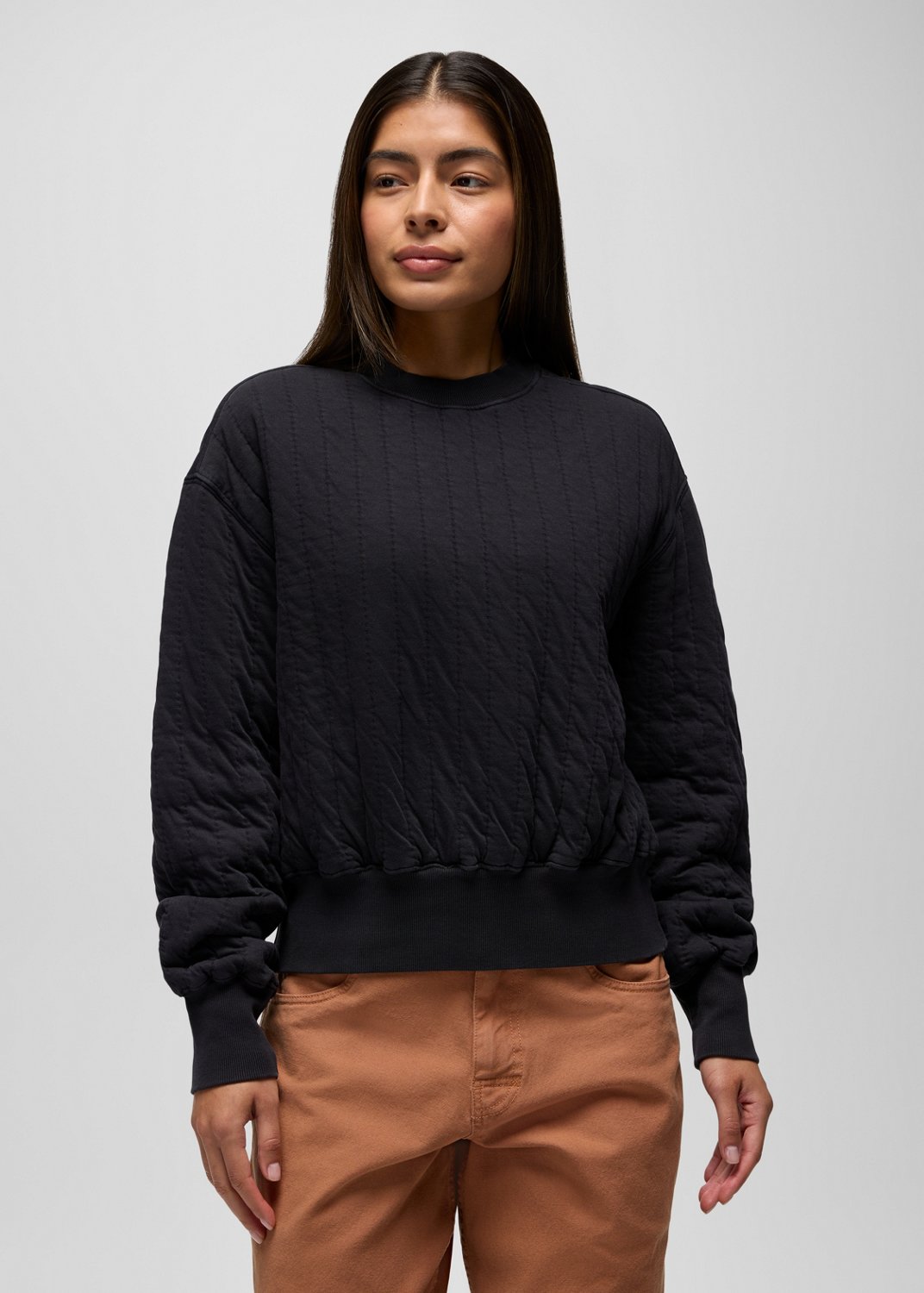 Womens prAna Cedar and Sage Pullover - Black