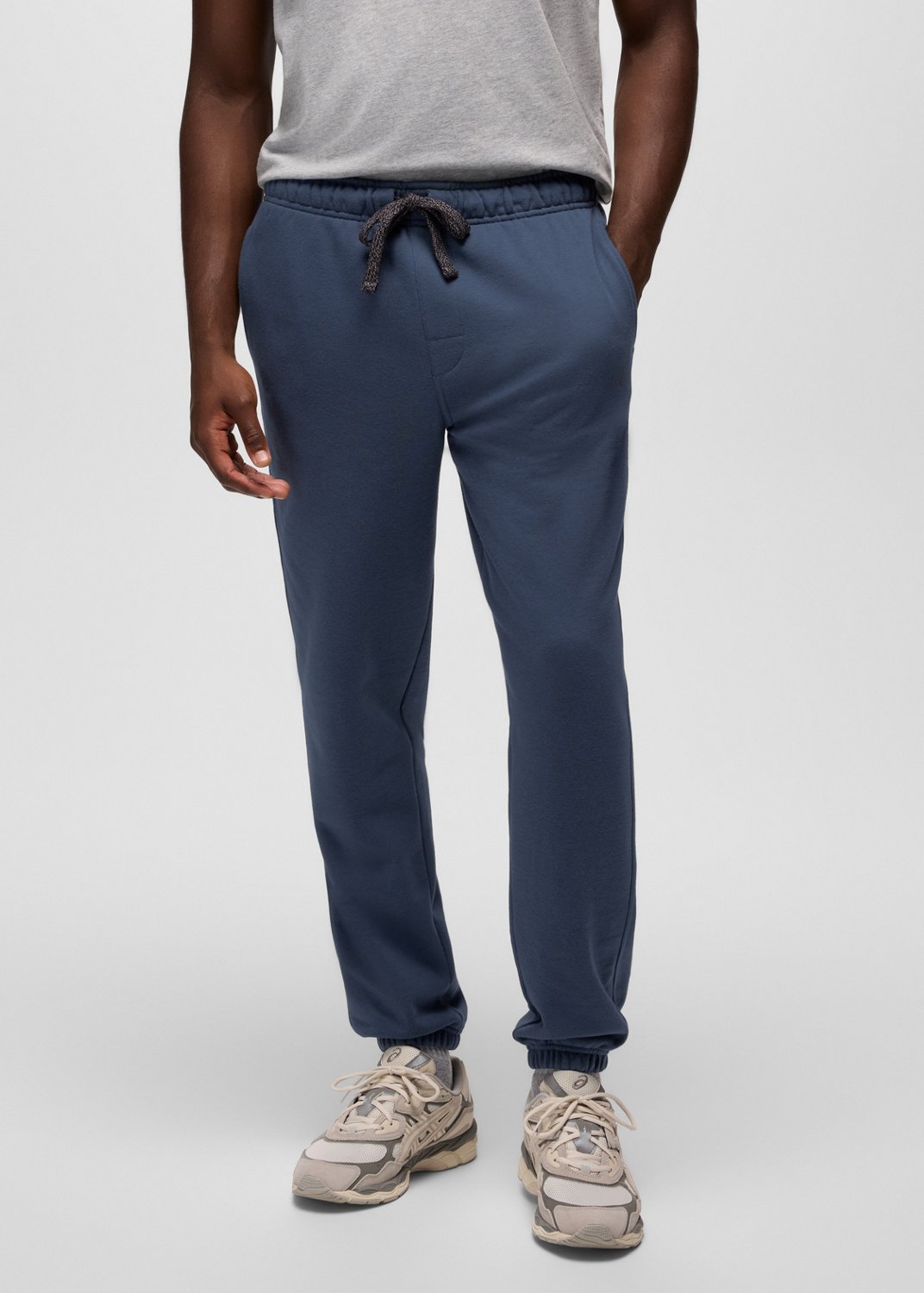 Mens prAna Fleece Sweatpant - Stormy Night