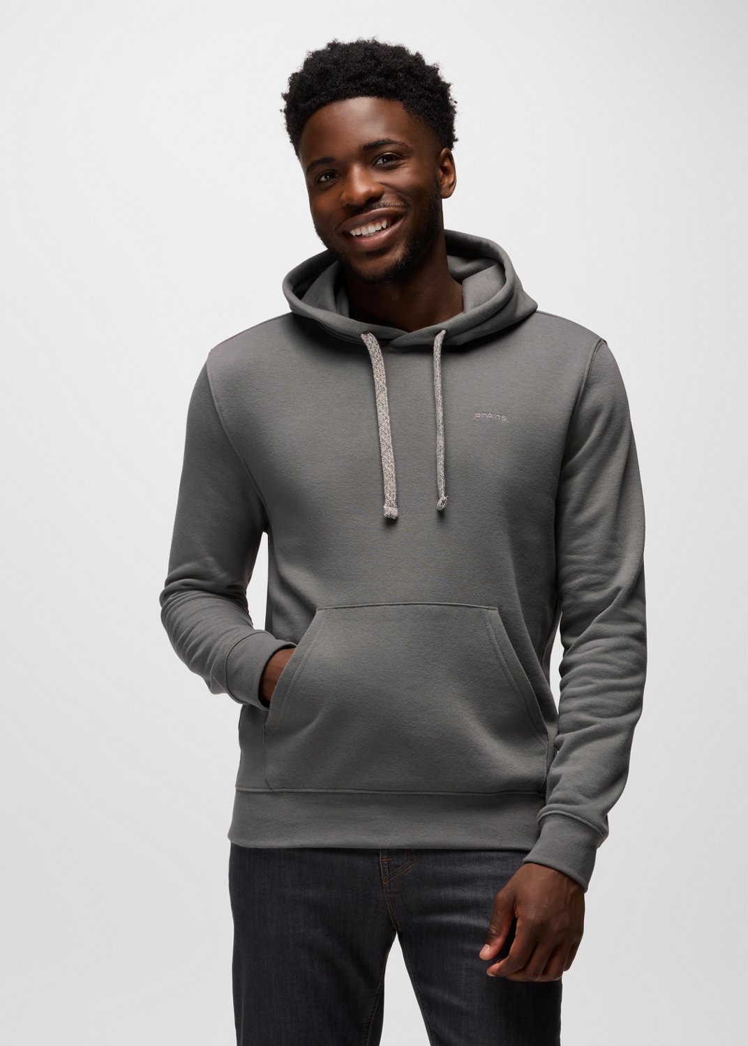 Mens prAna Fleece Hoodie - Thyme