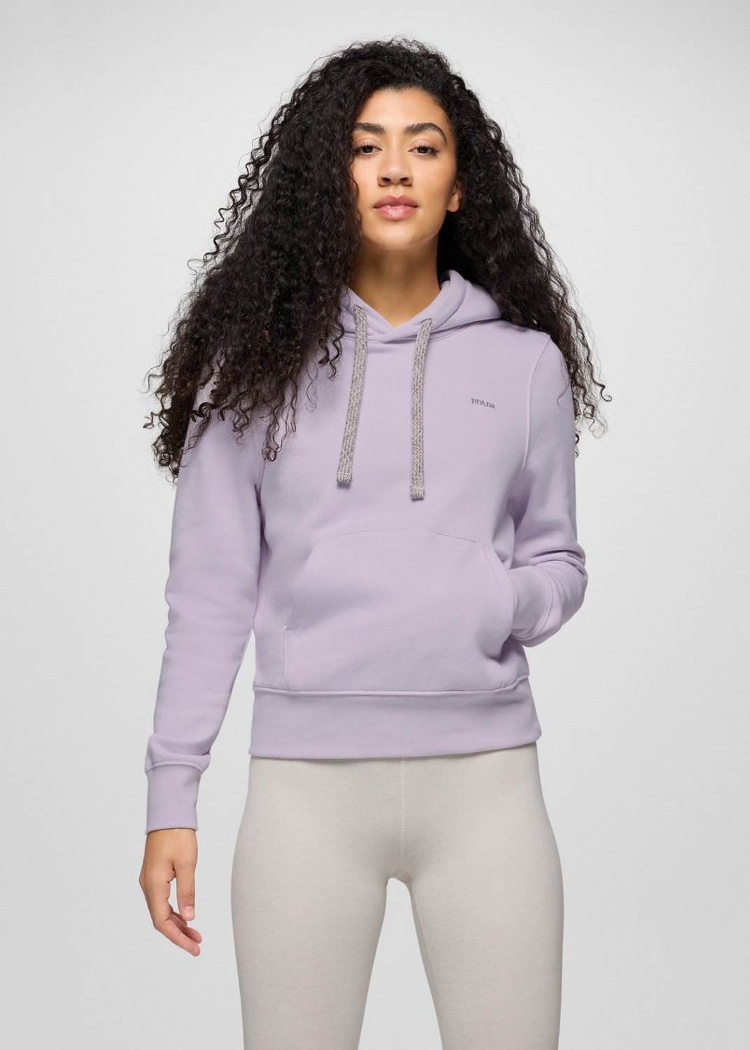 Womens prAna Fleece Hoodie - Luminous