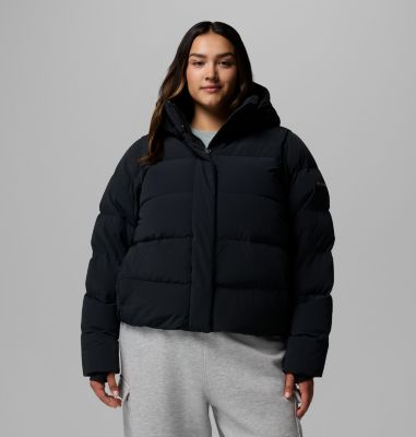 Columbia Women's Amaze Puff  Hooded Jacket - Plus Size-