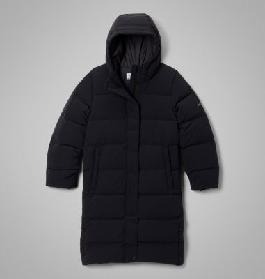 Columbia Girls' Amaze Puff  Long Hooded Jacket-