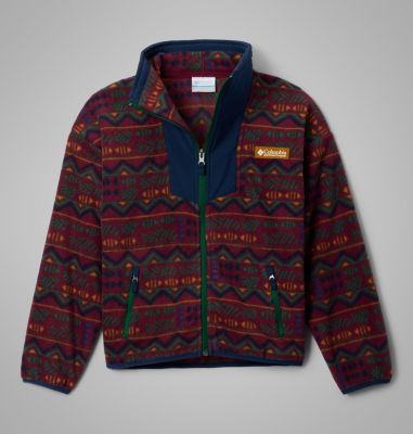 Columbia Kids' Sequoia Grove  Printed Full Zip Fleece-