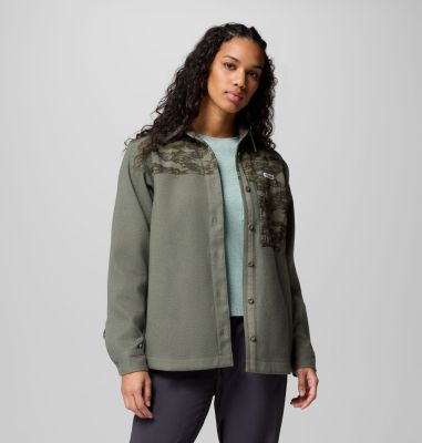 Columbia Women's PFG Uncharted  Shirt Jacket-