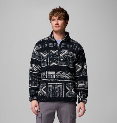 Columbia Men's Rugged Ridge  High Pile Half Zip Jacket-