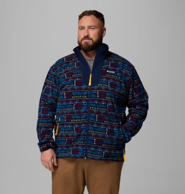 Columbia Men's Sequoia Grove Printed Full Zip Jacket - Big-