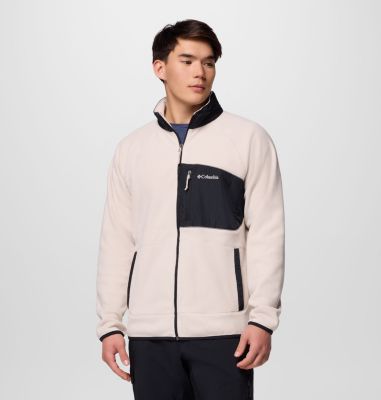 Columbia Men's Fast Trek  Overlay Full Zip Fleece Jacket-