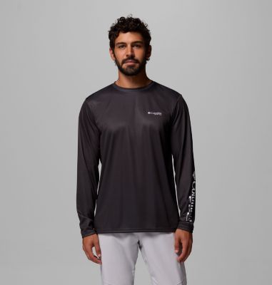Columbia Men's Terminal Tackle PFG  Horizon Line Long Sleeve Shirt-