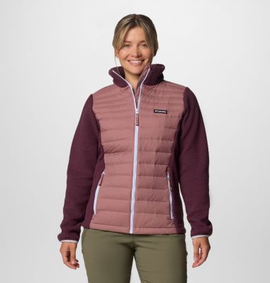 Columbia Women's Juniper Peak Hybrid Jacket - XS - Red  Fig,