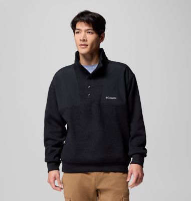 Columbia Men's Sweater Weather  Relaxed Fit Half Snap Pullover-