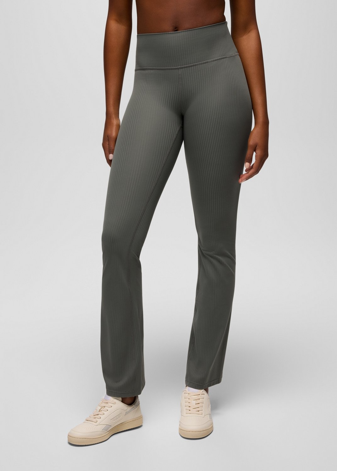 Womens prAna Luxara™ Rib Bootcut Pant - Thyme