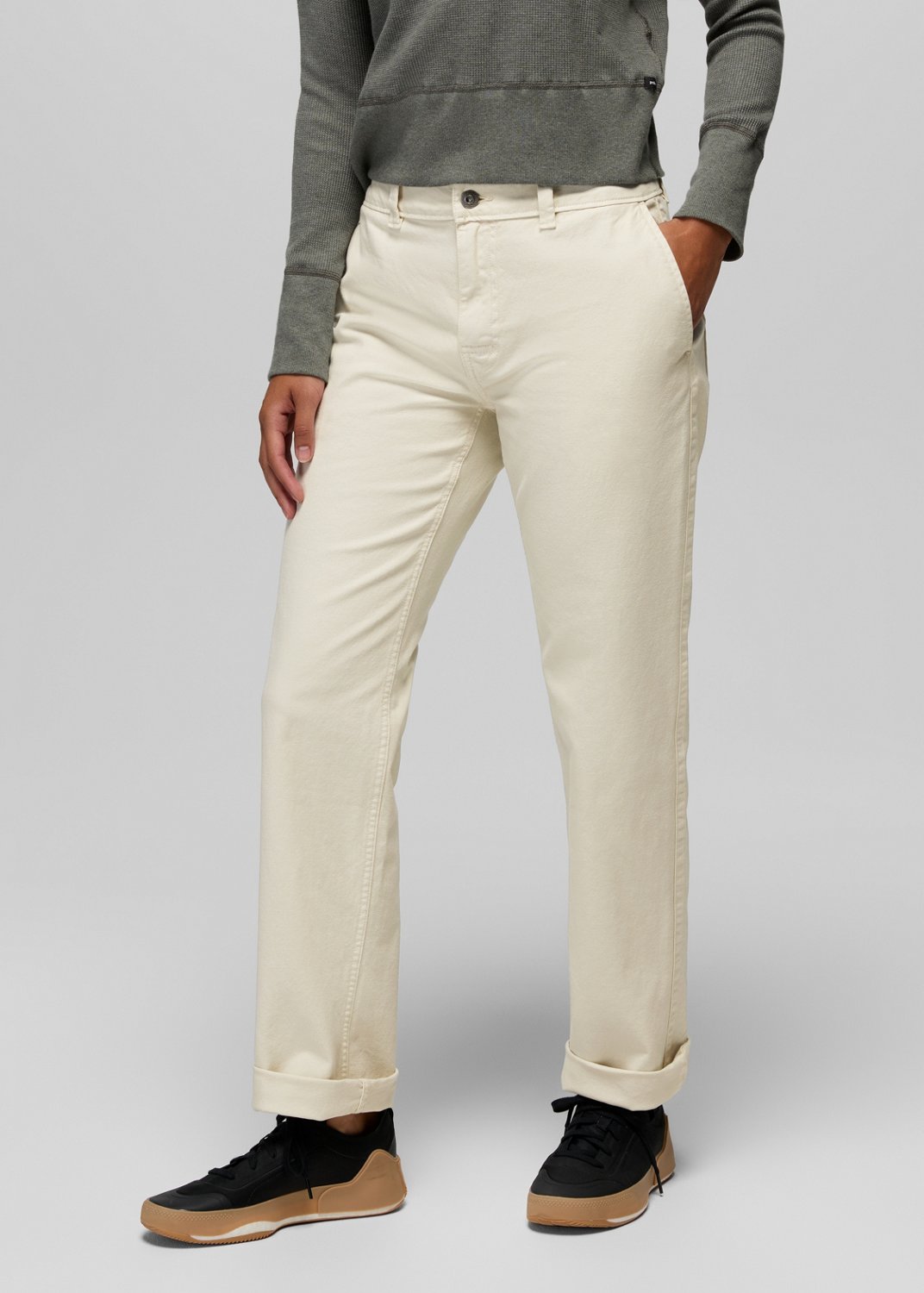 Womens prAna Rock Ridge Chino Pant - Beach Pebble