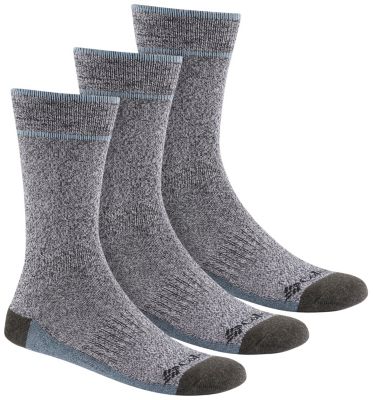 Columbia Men's Cotton Crew Socks - 3 Pack-