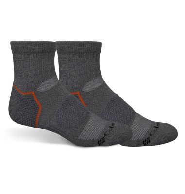 Columbia Men's Balance Point Walk Quarter Socks-