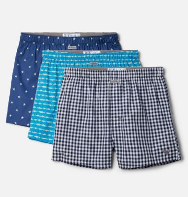 Columbia PFG Printed Woven Boxer - 3 pack-