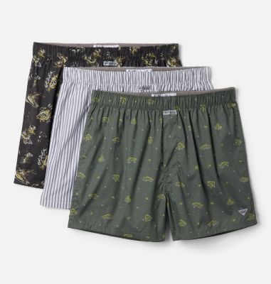 Columbia PFG Printed Woven Boxer - 3 pack-