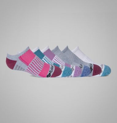 Columbia Kids  Sport No-Show Socks - 6 Pack-