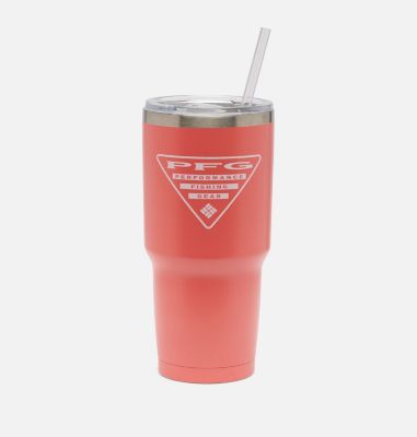 Columbia Stainless Steel Vacuum Tumbler With Straw - 30 oz-