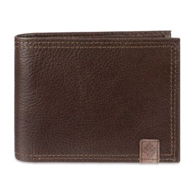 Columbia Pebbled Leather RFID Wallet-