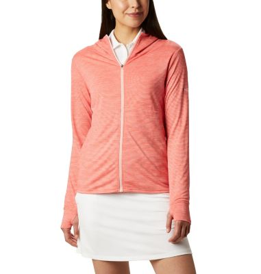 Columbia Women's Sky Full Zip Long Sleeve Golf Shirt-