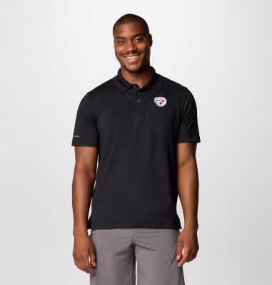 Columbia Men's PFG Low Drag Offshore  Polo - Pittsburgh Steelers-