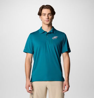 Columbia Men's PFG Low Drag Offshore  Polo - Philadelphia Eagles-