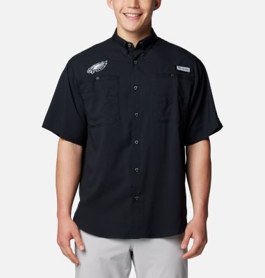 Columbia Men's PFG Tamiami  Short Sleeve Shirt - Philadelphia Eagles-