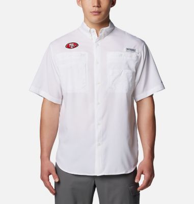 Columbia Men's PFG Tamiami Short Sleeve Shirt - San Francisco 49ers-
