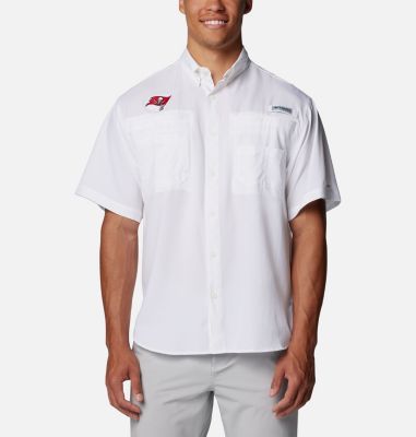 Columbia Men's PFG Tamiami  Short Sleeve Shirt - Tampa Bay Buccaneers-