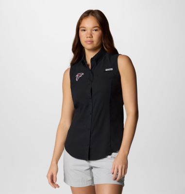 Columbia Women's PFG Tamiami  Sleeveless Shirt - Atlanta Falcons-