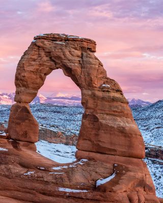 Rock formation in national park