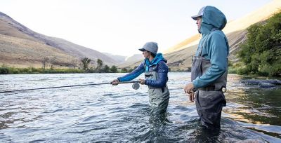 Women's Shop Fly Fishing Gear Logo Shirt - White