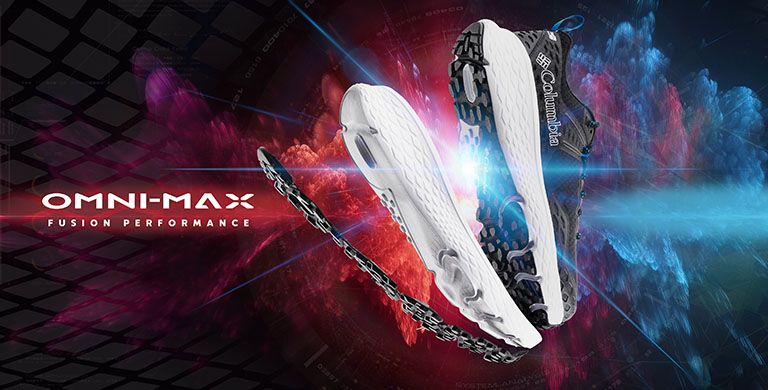 Learn more about the innovative cushioning and traction system in Columbia Sportwear’s new Omni-MAX footwear system.