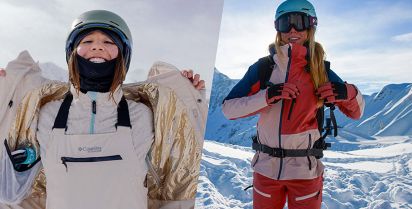 High waist bib ski pants clearance