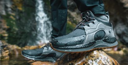 Flexible waterproof shoes top