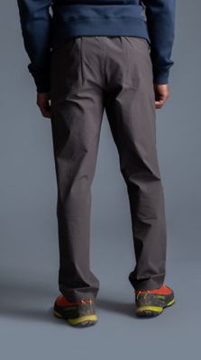 Back view of the Men's Pull-on Basin 
pant in the studio