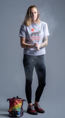 Alex Johnson wearing the Women's All Day Favorite Tight in the Studio

