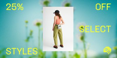 25% OFF SELECT STYLES