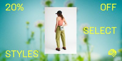 20% OFF SELECT STYLES