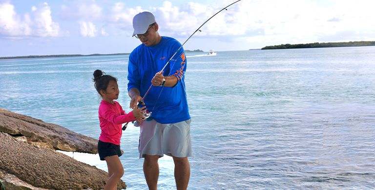 All of the adventurous dads featured here have one thing in common: the desire to share their love of the outdoors with their kids.