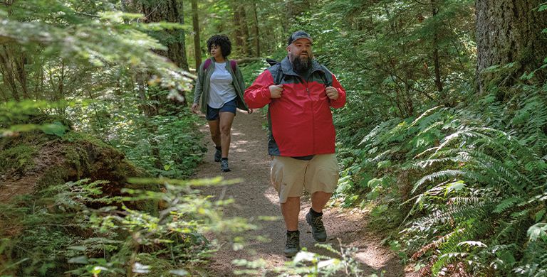 A hiker uses a compass to navigate through the woods. What area of physics  does this involve?